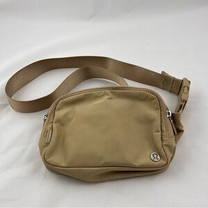Lululemon Athletica Tan Belt Bag